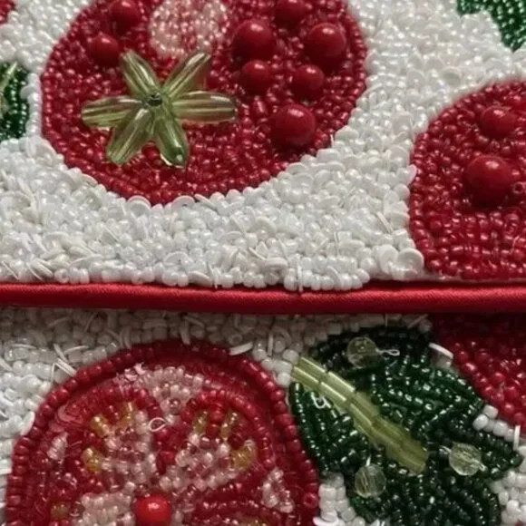 Handcrafted in India Viral Tik Tok Beaded Tomato Shoulder Handbag Tik Tok Viral - Picture 6 of 7